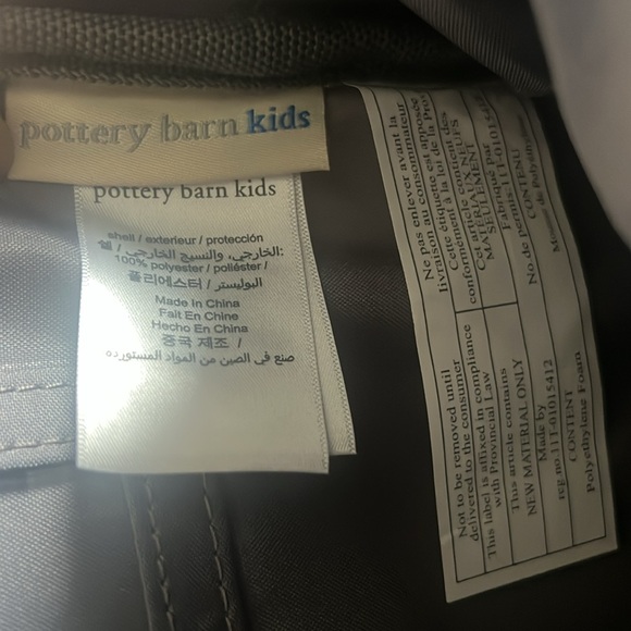 Personalized “Austin” Mini Pottery Barn Kids dinosaur glow-in-the-dark backpack. - Picture 7 of 7